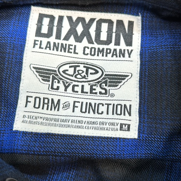 Dixxon flannel company snap button shirt women’s sz M - Picture 12 of 15